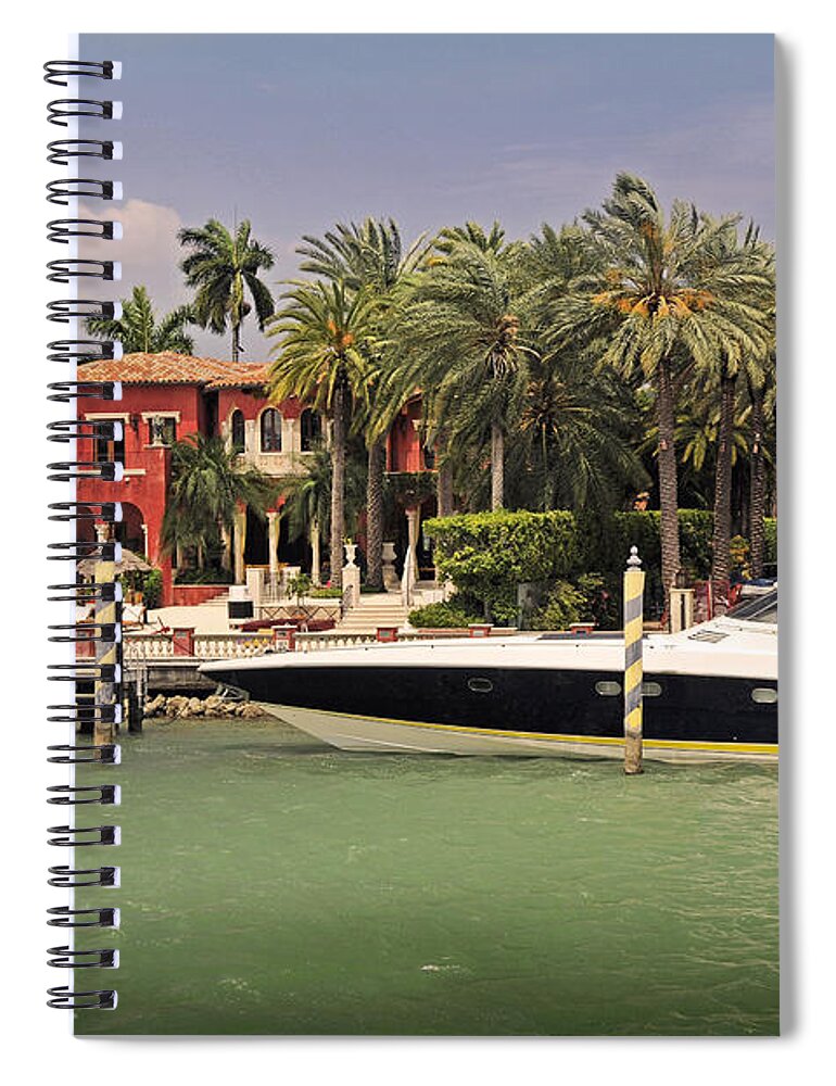 Miami Spiral Notebook featuring the photograph Miami Style by Steven Sparks