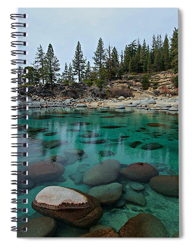 Lake Tahoe Spiral Notebook featuring the photograph Mind Blowing Clarity by Sean Sarsfield