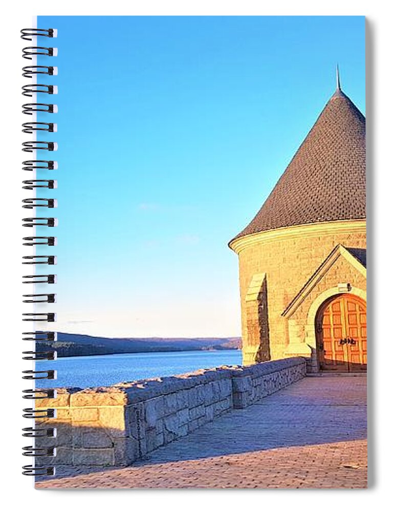 Building Spiral Notebook featuring the photograph Mini Castle by Brianna Kelly