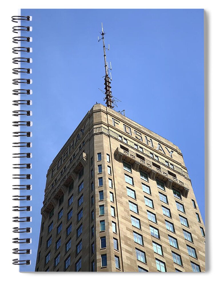 America Spiral Notebook featuring the photograph Minneapolis Tower 6 by Frank Romeo