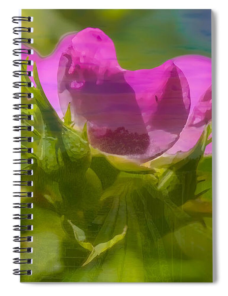 Mix Spiral Notebook featuring the photograph mix by Leif Sohlman