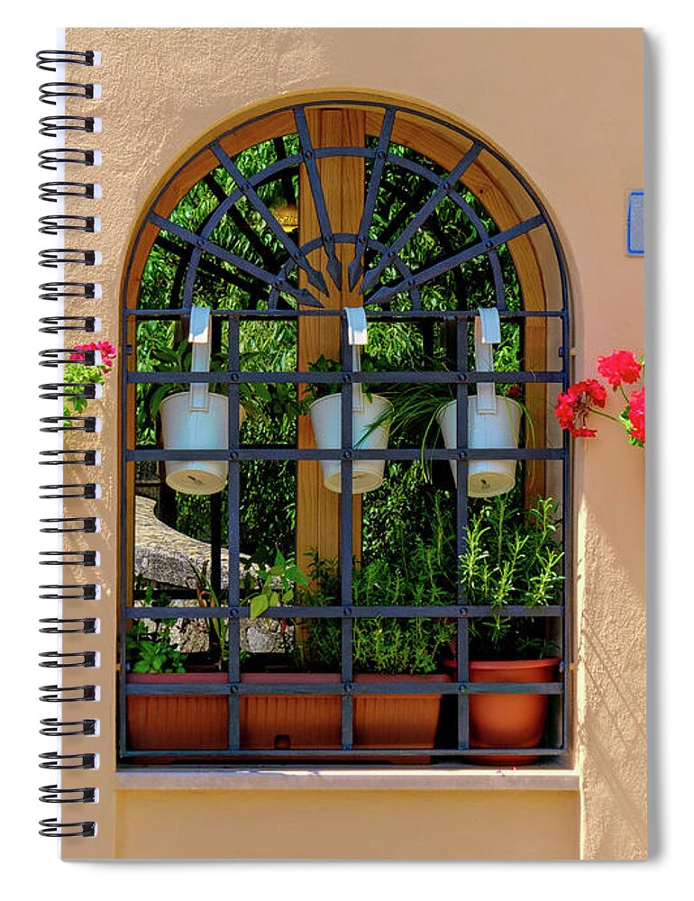 Italy Spiral Notebook featuring the photograph Montalcino Tuscany by Georgette Grossman