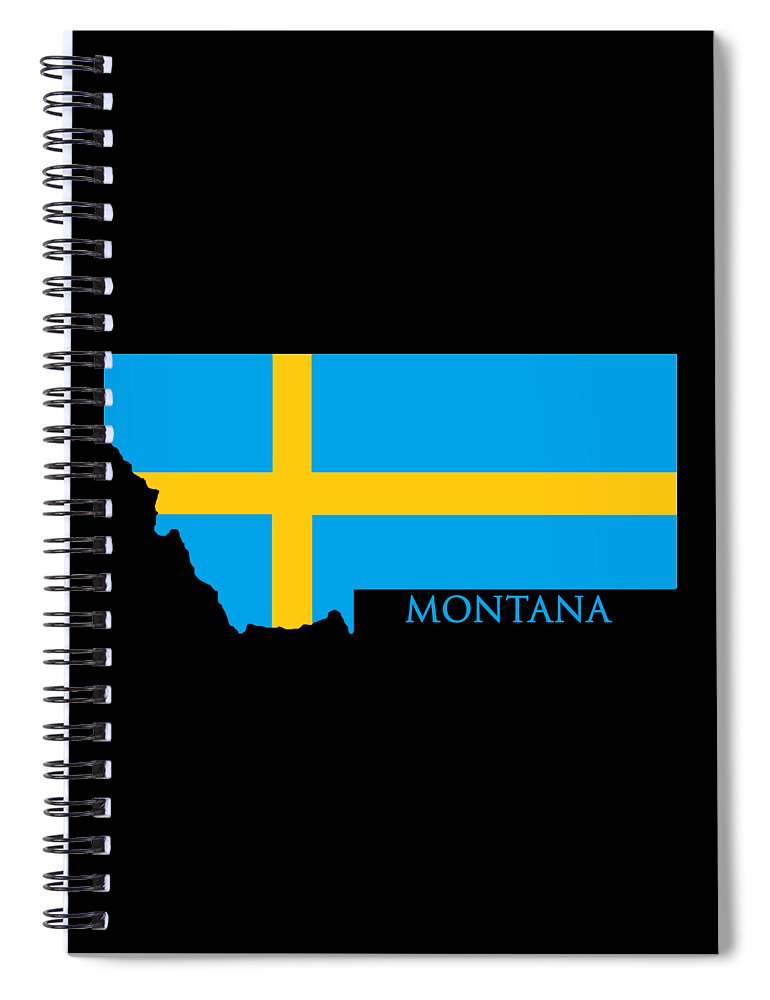 Montana Spiral Notebook featuring the photograph Montana Swede by Whispering Peaks Photography