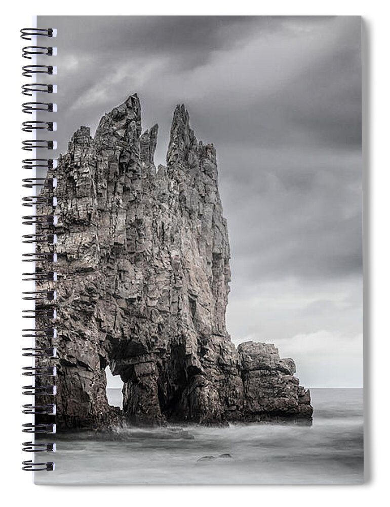 Asturias Spiral Notebook featuring the photograph Mordor by Evgeni Dinev