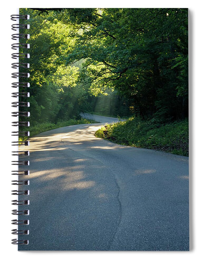 Lake Spiral Notebook featuring the photograph Morning Light I by Dennis Hedberg
