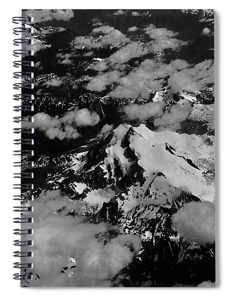 Mountains Spiral Notebook featuring the photograph Mountain Above by Dennis Richardson