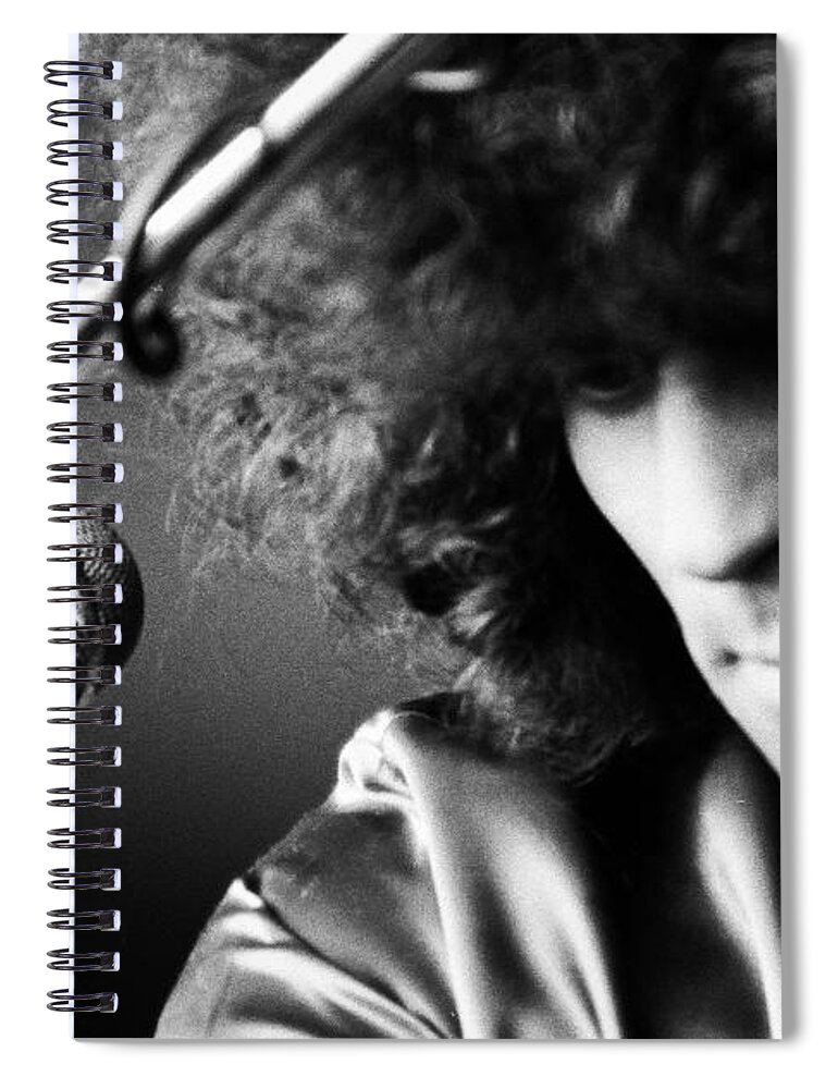 Monterey Pop Festival Spiral Notebook featuring the photograph Mty Pop Festival D067 by Dave Allen