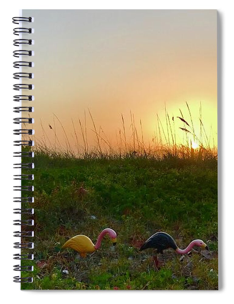 Sunrise Spiral Notebook featuring the photograph My Atlantic Dream - Sunrise by Carlos Avila