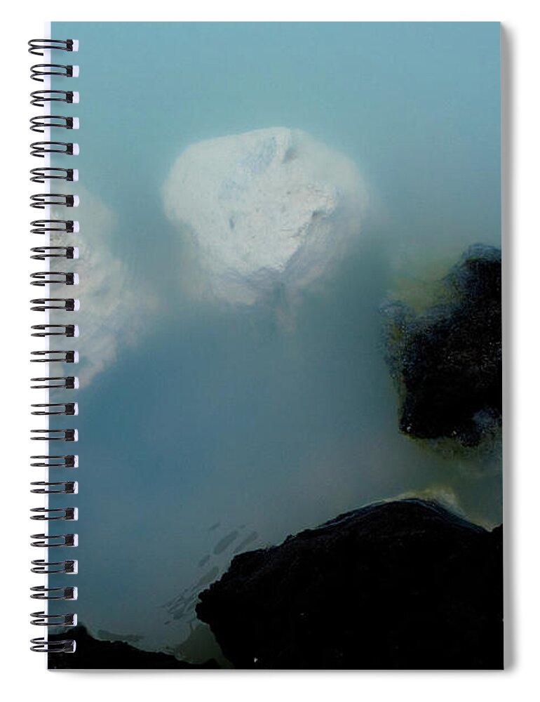  Spiral Notebook featuring the photograph Mystical Island - Healing Waters by Matthew Wolf
