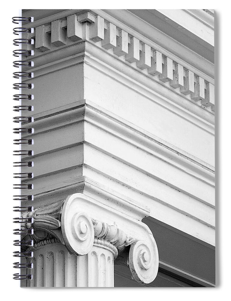 Nantucket Spiral Notebook featuring the photograph Nantucket Architecture by Charles Harden