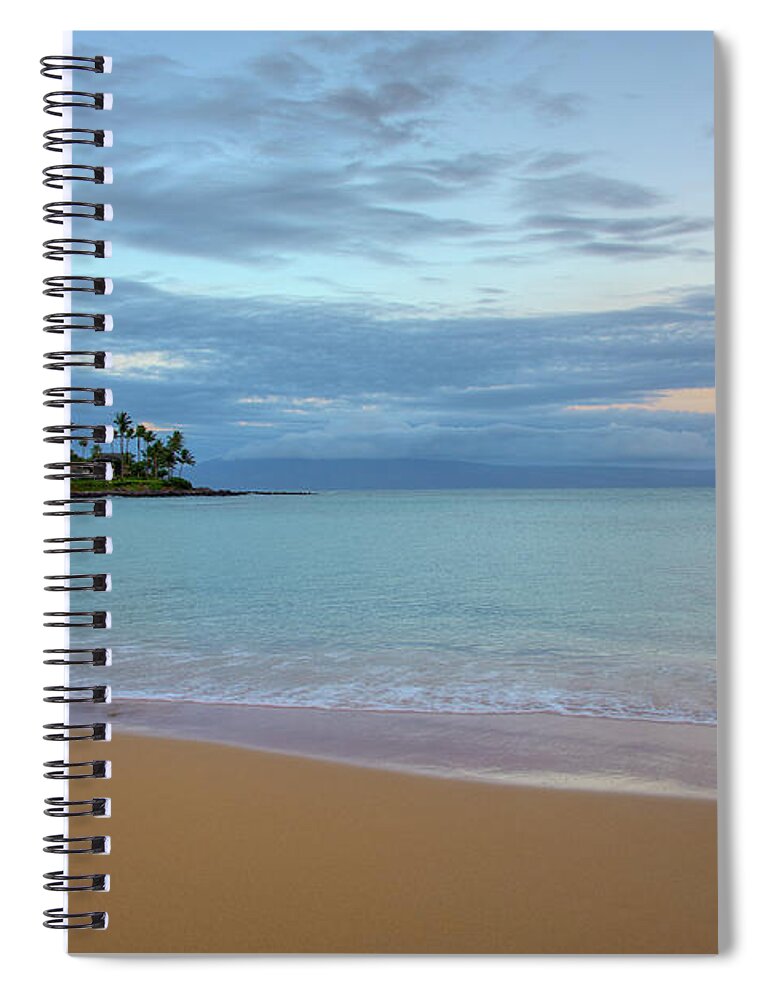 Napili Bay Sunrise Spiral Notebook featuring the photograph Napili Bay Sunrise by Kelly Wade