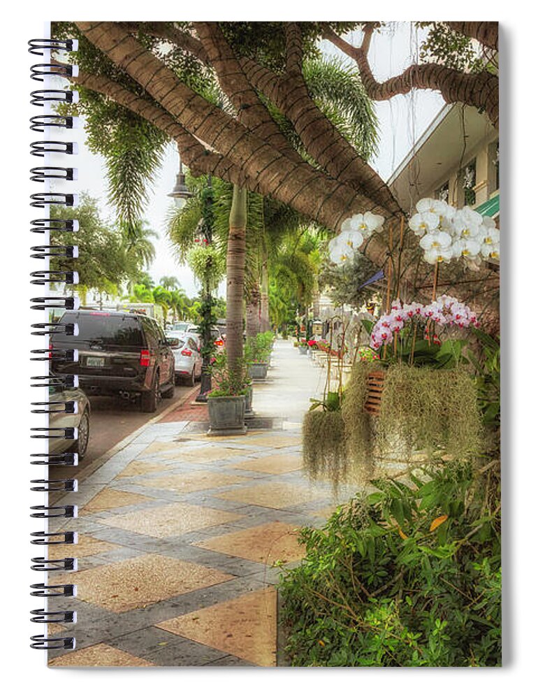 Florida Spiral Notebook featuring the photograph Naples 6 by Timothy Hacker