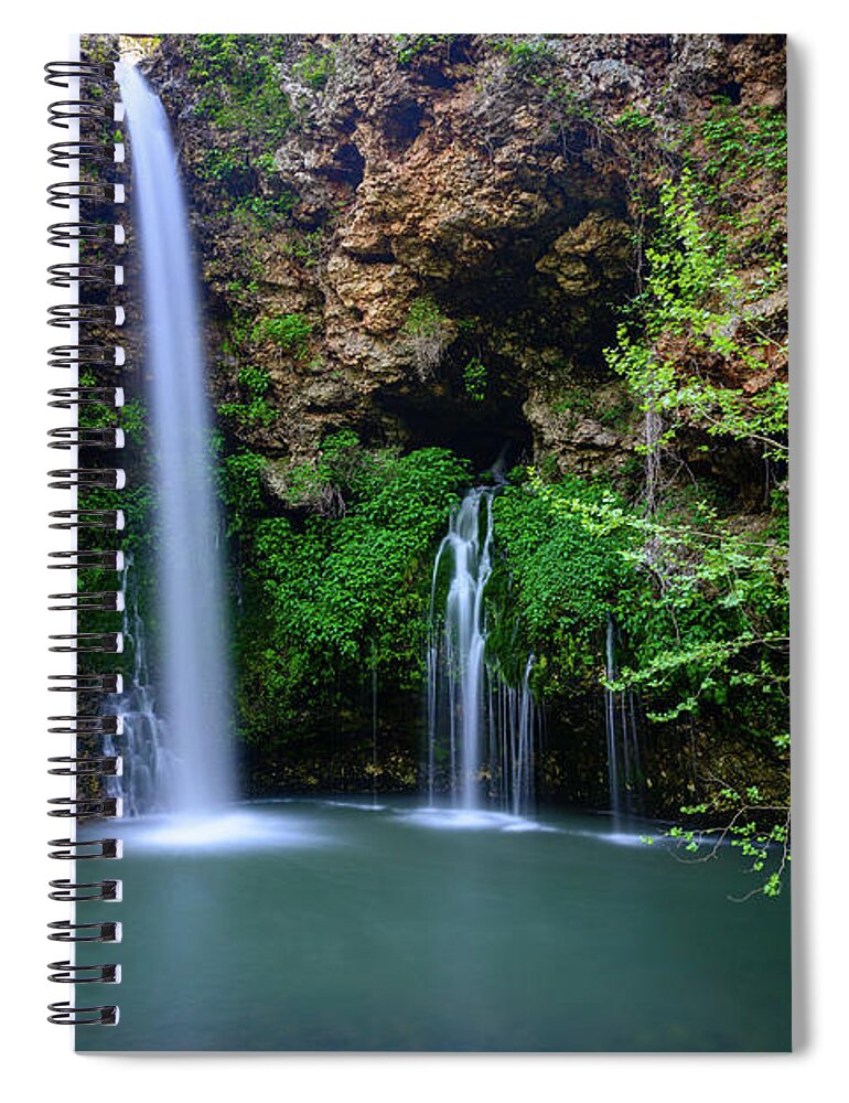 Colcord Spiral Notebook featuring the photograph Nature's World by Michael Scott