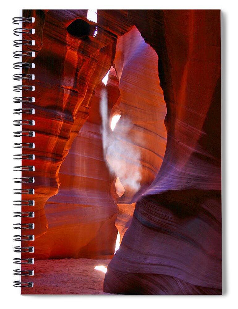 Arizona Spiral Notebook featuring the photograph Navajo Spirit by Scott Mahon