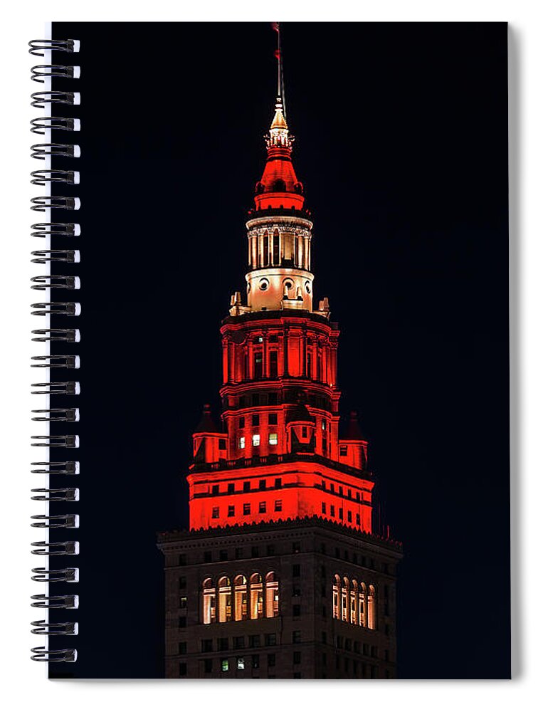 Nba Champion Colors Spiral Notebook featuring the photograph NBA Champion Colors by Dale Kincaid