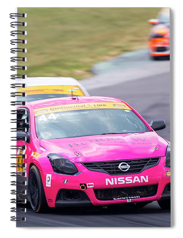 Nissan Spiral Notebook featuring the photograph Nissan 44 Cattaneo Trinkler by Alan Raasch