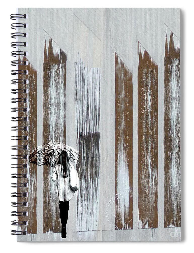 Woman Spiral Notebook featuring the photograph No Rain Forest by LemonArt Photography
