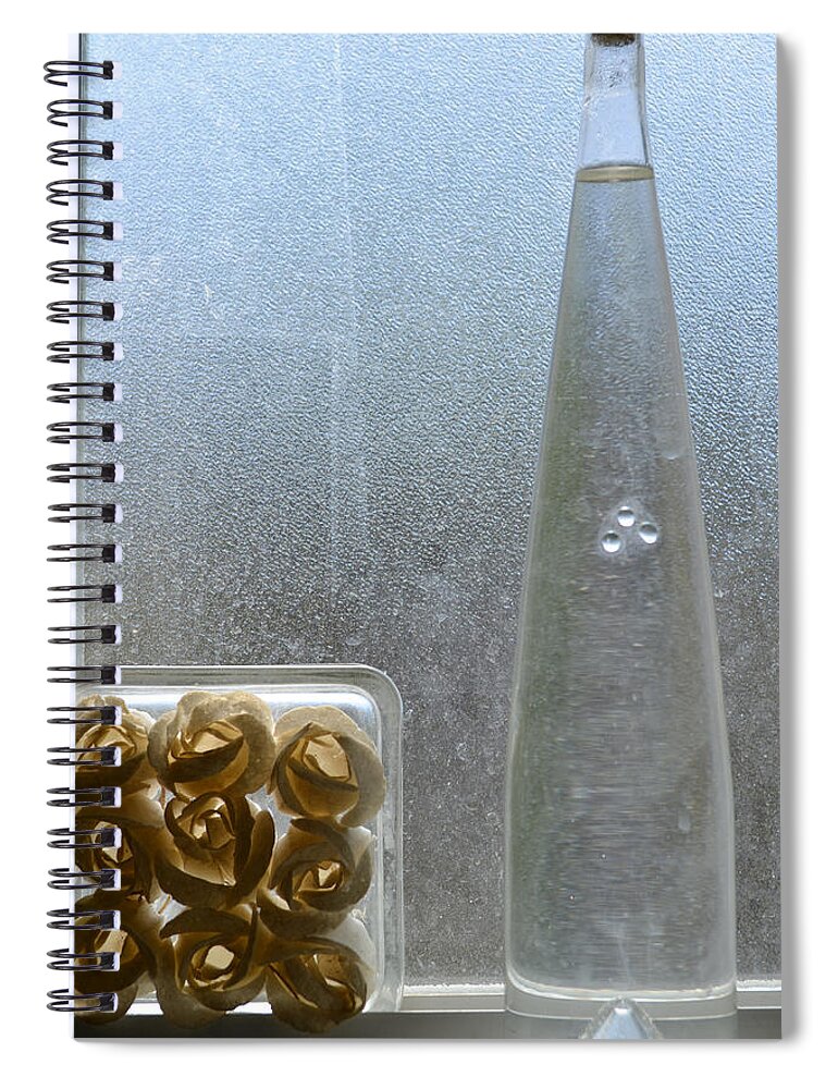 Still Life Spiral Notebook featuring the photograph Obscured Clarity by Diane montana Jansson