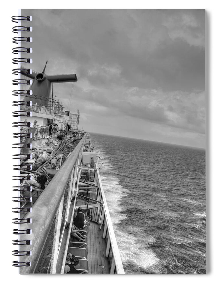 Honduras Spiral Notebook featuring the photograph Ocean View by Bill Hamilton