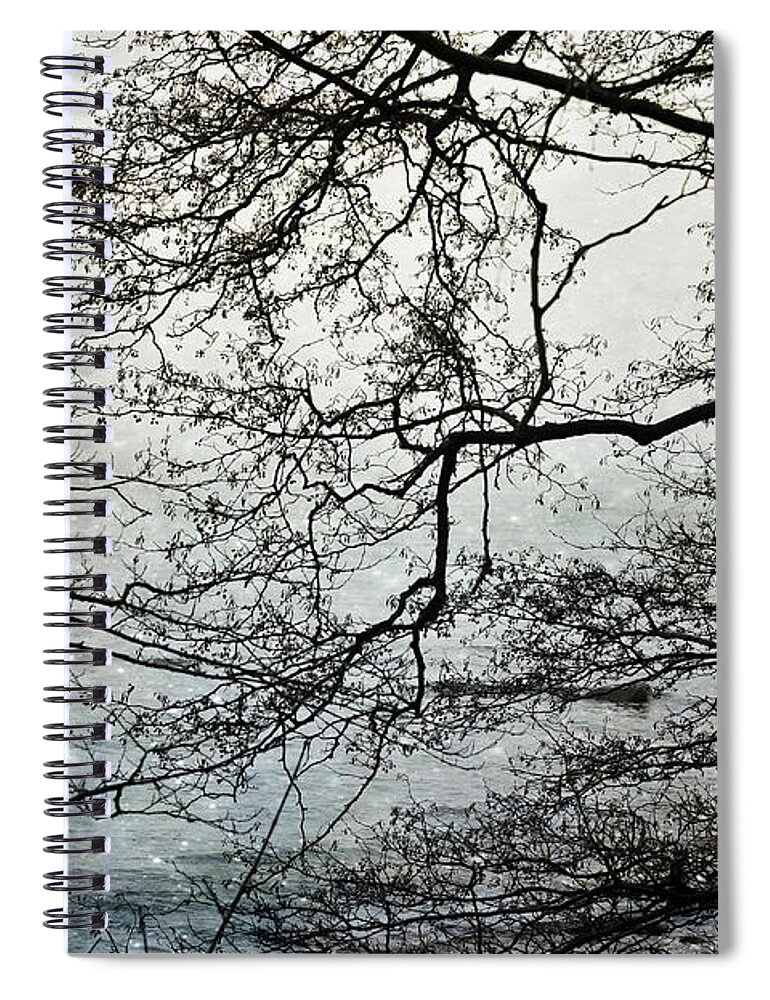 Blue Spiral Notebook featuring the photograph Ocean View by Randi Grace Nilsberg