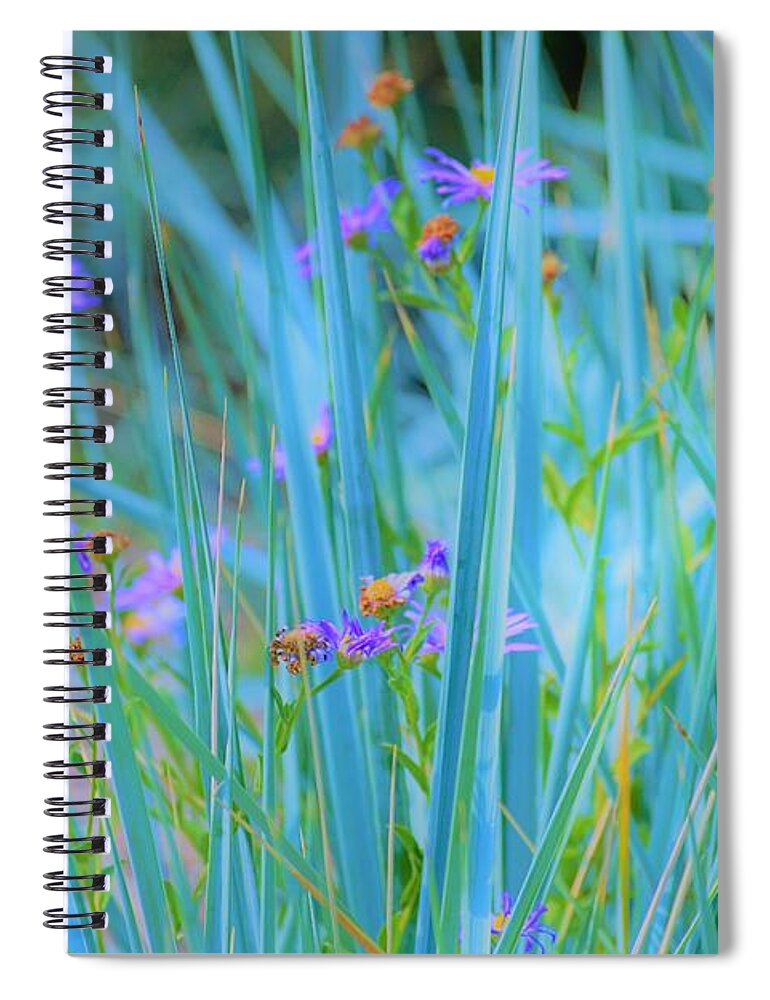 Grass Spiral Notebook featuring the photograph Oh Yes by Merle Grenz