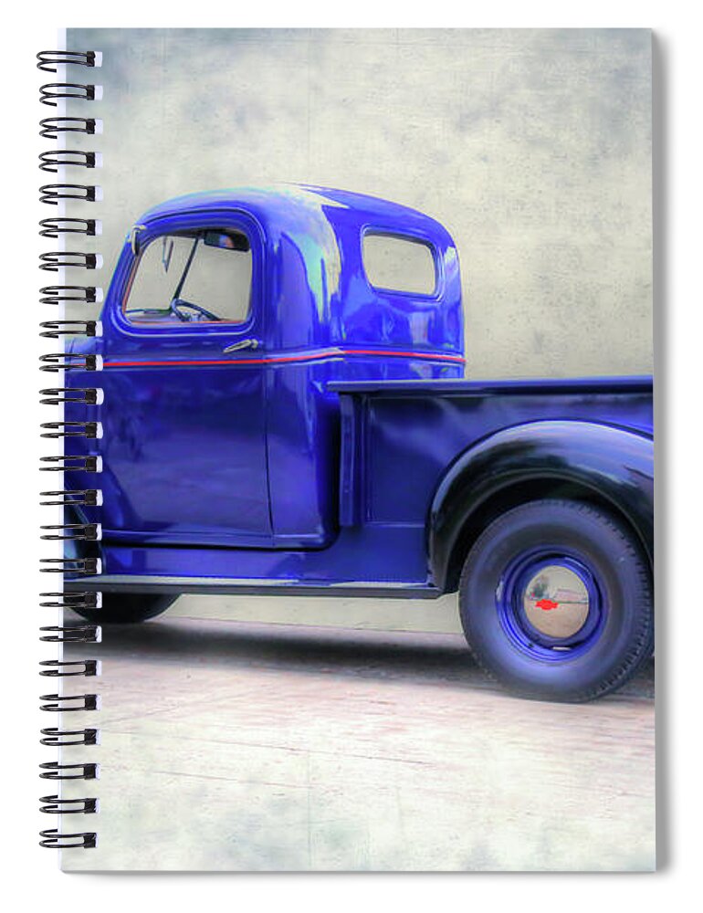 Old Chevy Truck Spiral Notebook featuring the digital art Old Chevy Truck by Randy Steele