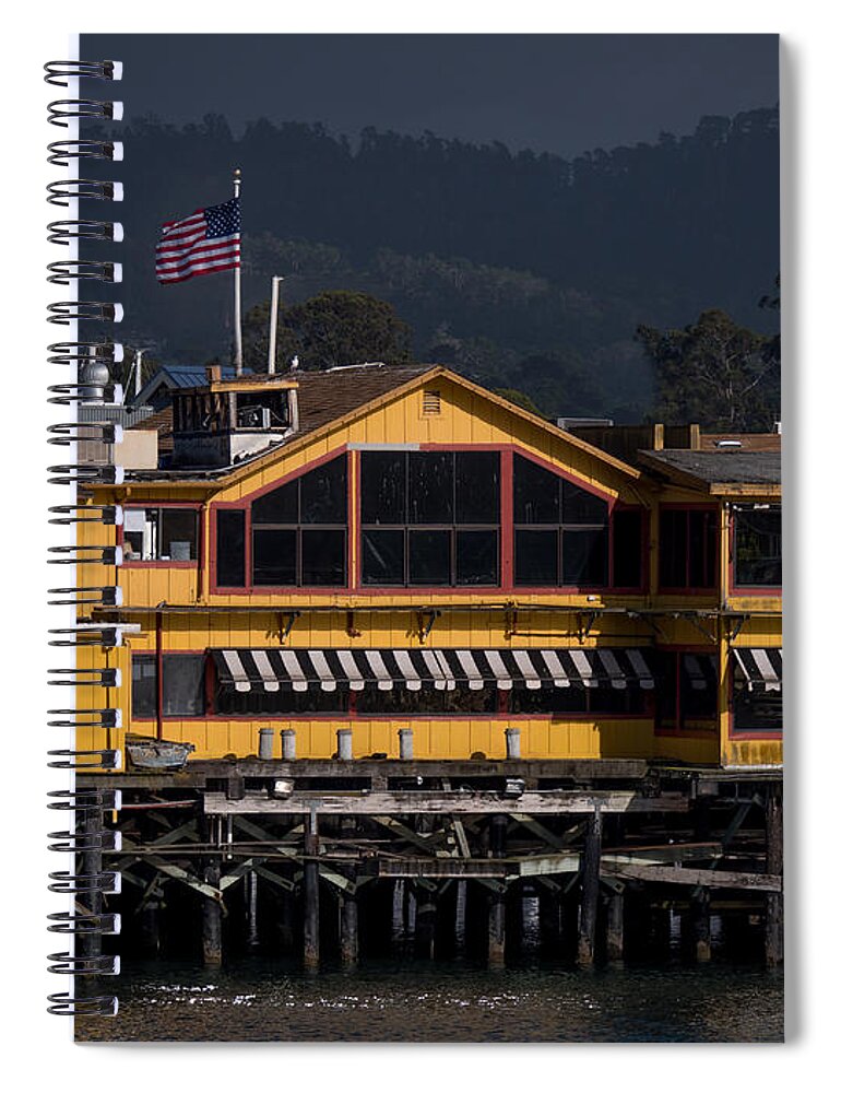 Old Fisherman's Grotto Spiral Notebook featuring the photograph Old Fisherman's Grotto by Derek Dean