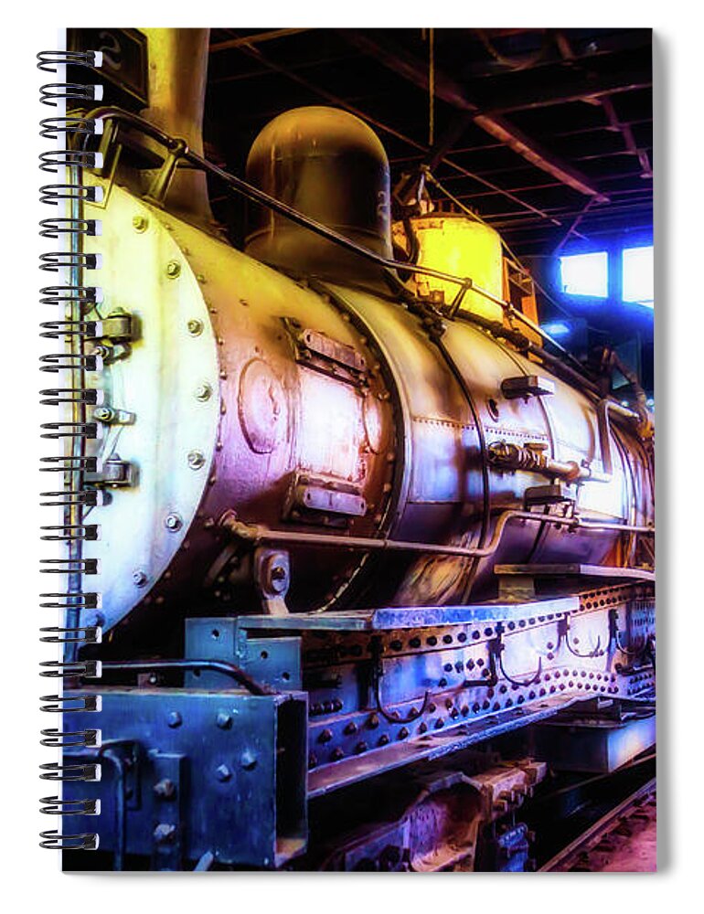 Historic Sierra No 3 Spiral Notebook featuring the photograph Old Number 2 by Garry Gay