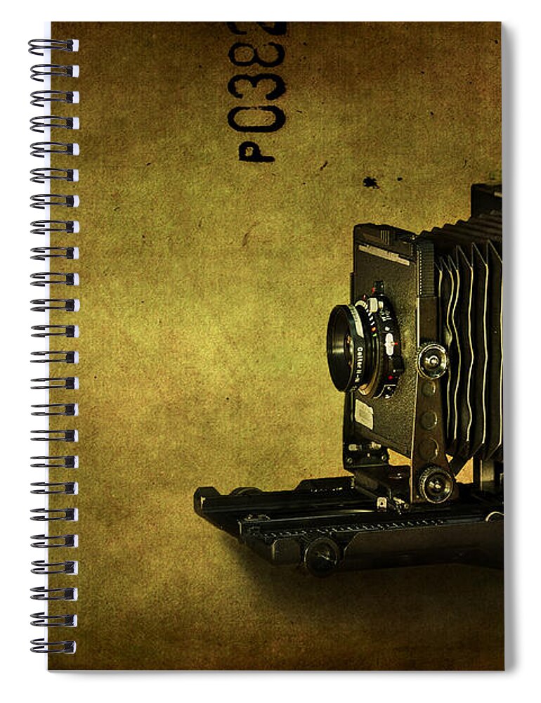 Camera Spiral Notebook featuring the photograph Old School by Evelina Kremsdorf