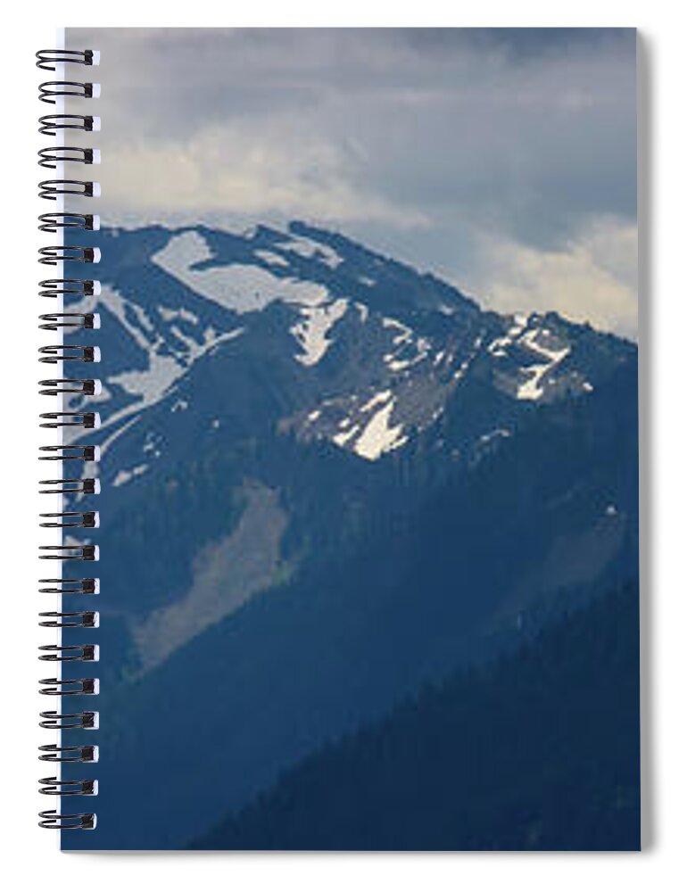 Olympic Spiral Notebook featuring the photograph Olympic Highlands Left by Tikvah's Hope