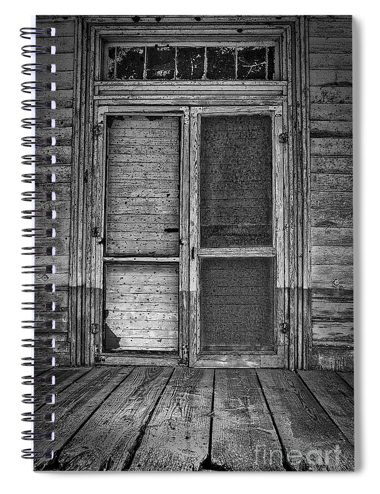 Culture Spiral Notebook featuring the photograph Once A General Store by Skip Willits