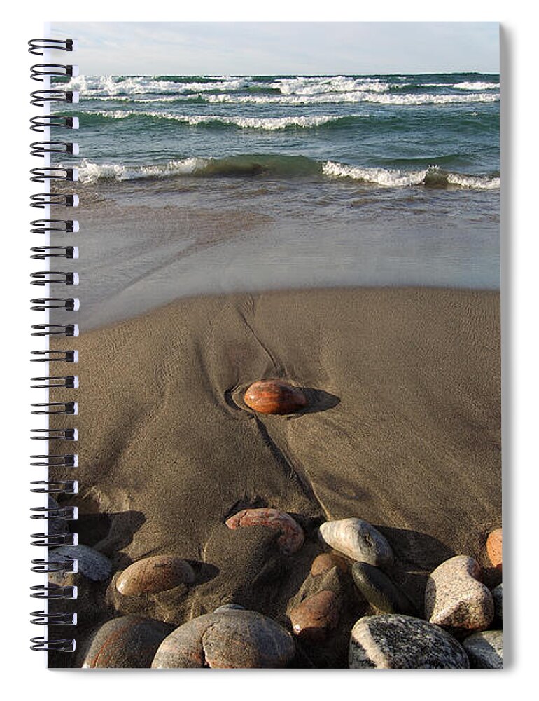 Canada Spiral Notebook featuring the photograph One by Doug Gibbons