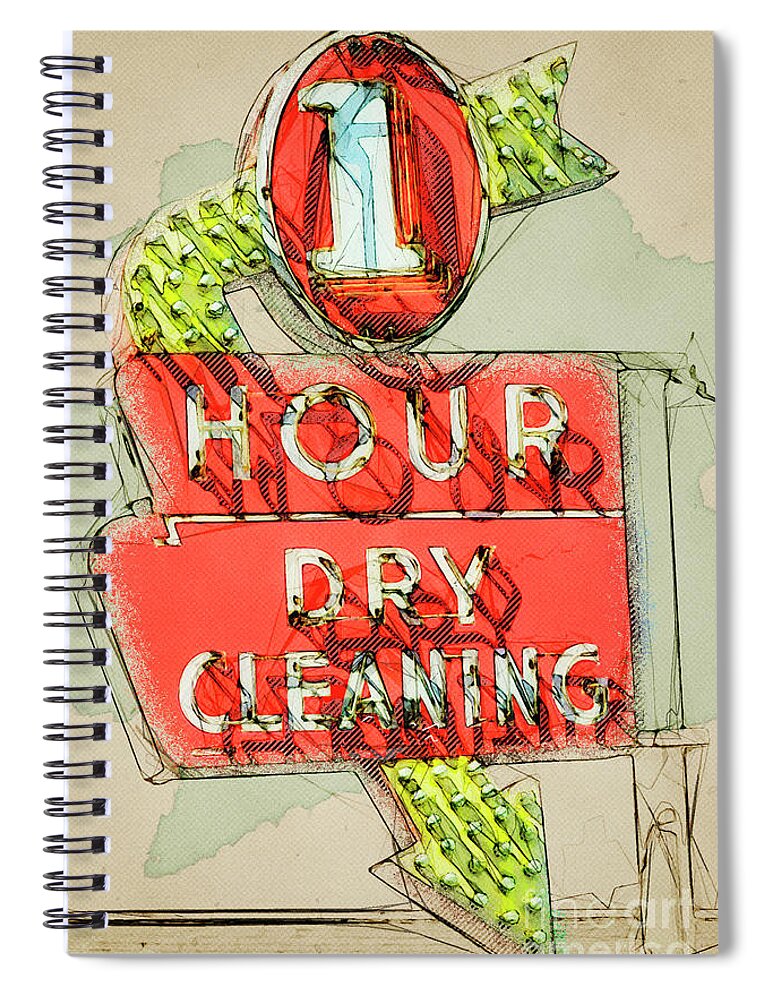 Tennessee Spiral Notebook featuring the photograph One Hour by Lenore Locken