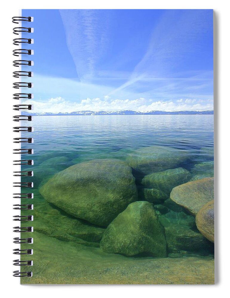 Lake Tahoe Spiral Notebook featuring the photograph Open Invitation by Sean Sarsfield