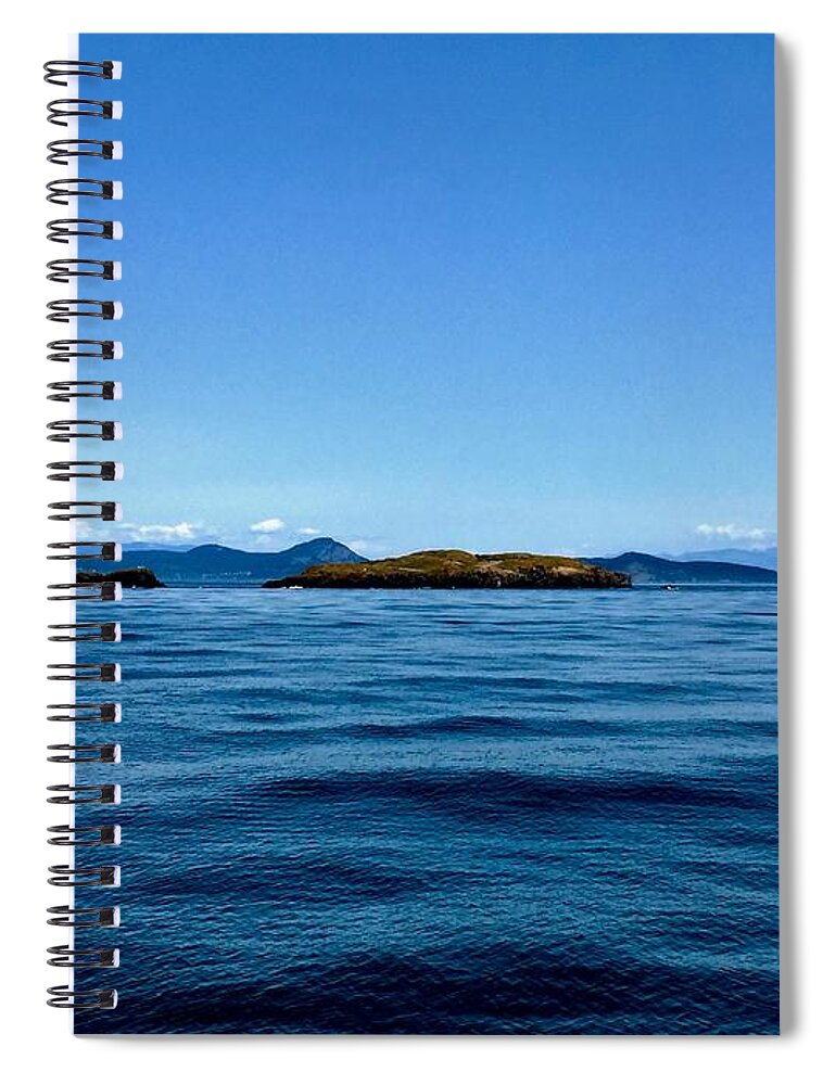 Northwest Pacific Spiral Notebook featuring the photograph Open Water by Dennis Richardson