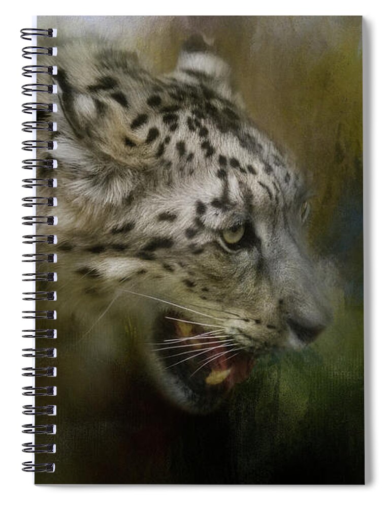 Jai Johnson Spiral Notebook featuring the photograph Out Of The Brush by Jai Johnson