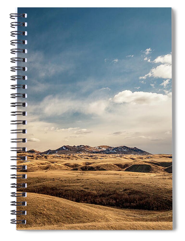 Rolling Hills Spiral Notebook featuring the photograph Out of This Worldly by Todd Klassy