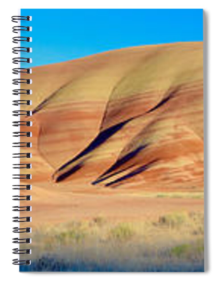 Oregon Spiral Notebook featuring the photograph Painted Hills Extreme Pano by Todd Kreuter