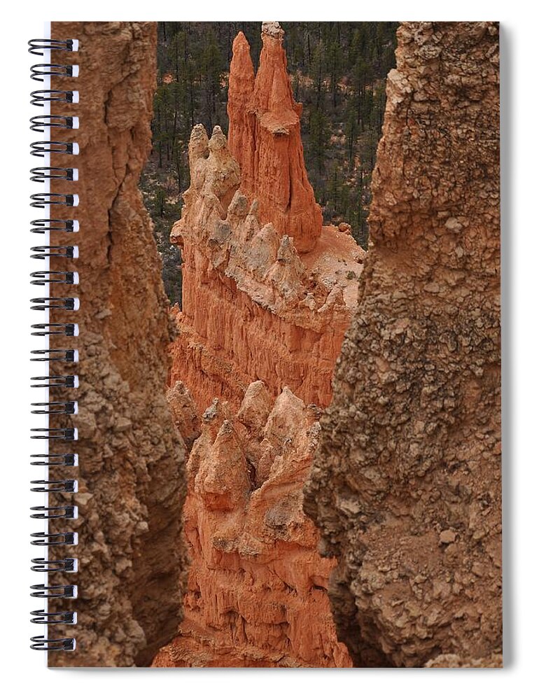 Paria View Spiral Notebook featuring the photograph Paria View - Bryce Canyon by Frank Madia