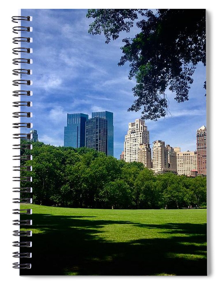 Central Park Spiral Notebook featuring the photograph Park #1 by Dennis Richardson