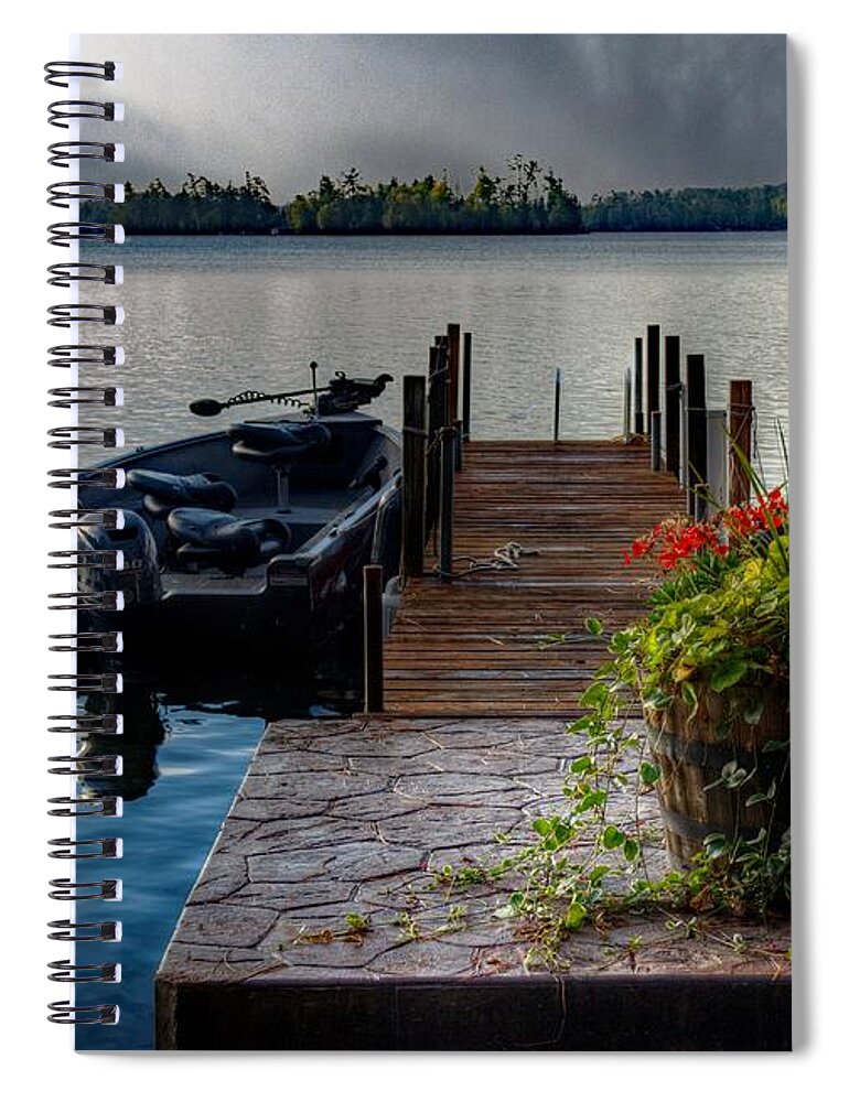 Minnesota Spiral Notebook featuring the photograph Patience by Hans Brakob