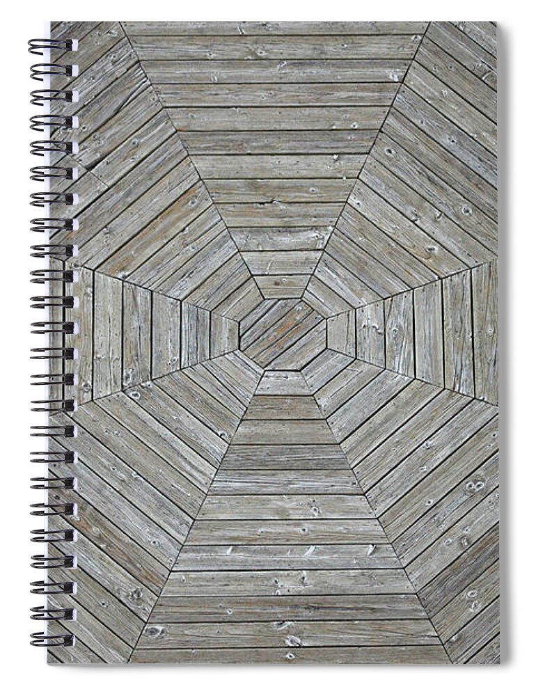 Wood Spiral Notebook featuring the photograph Patterns of Wood by Whispering Peaks Photography