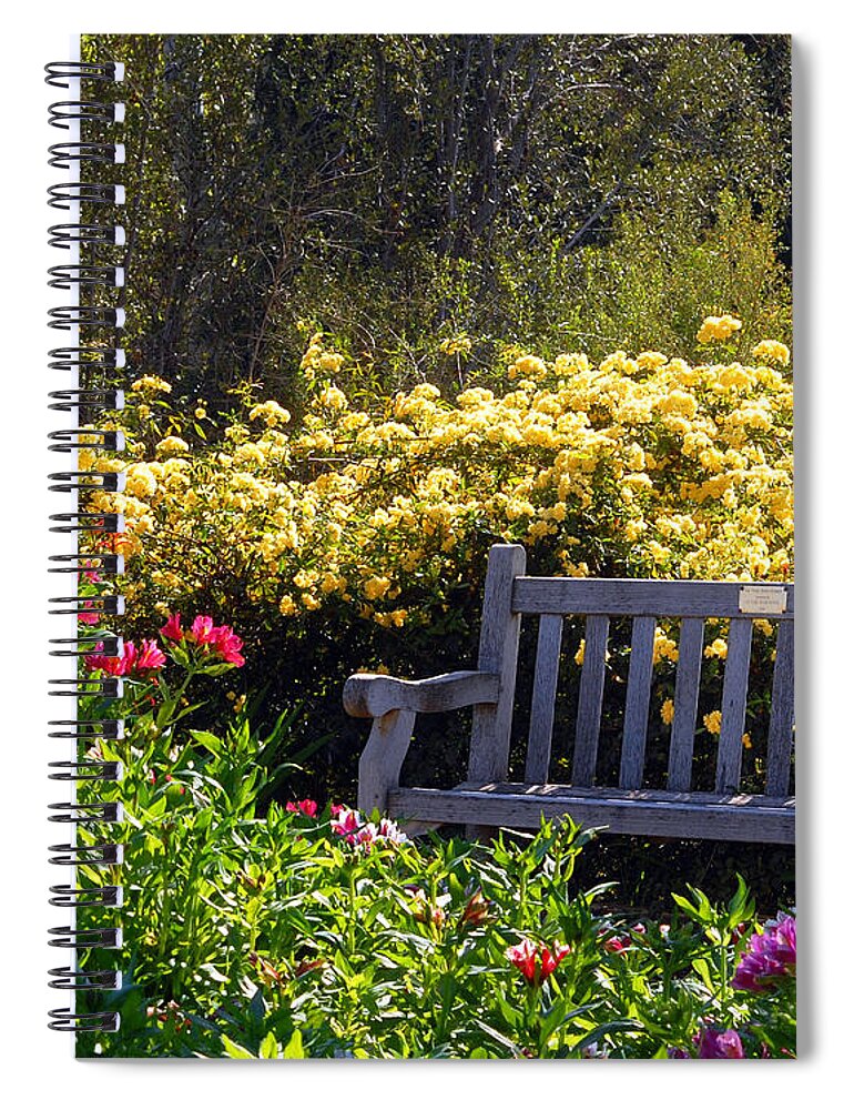 Flowers Spiral Notebook featuring the photograph Peaceful by Amy Fose