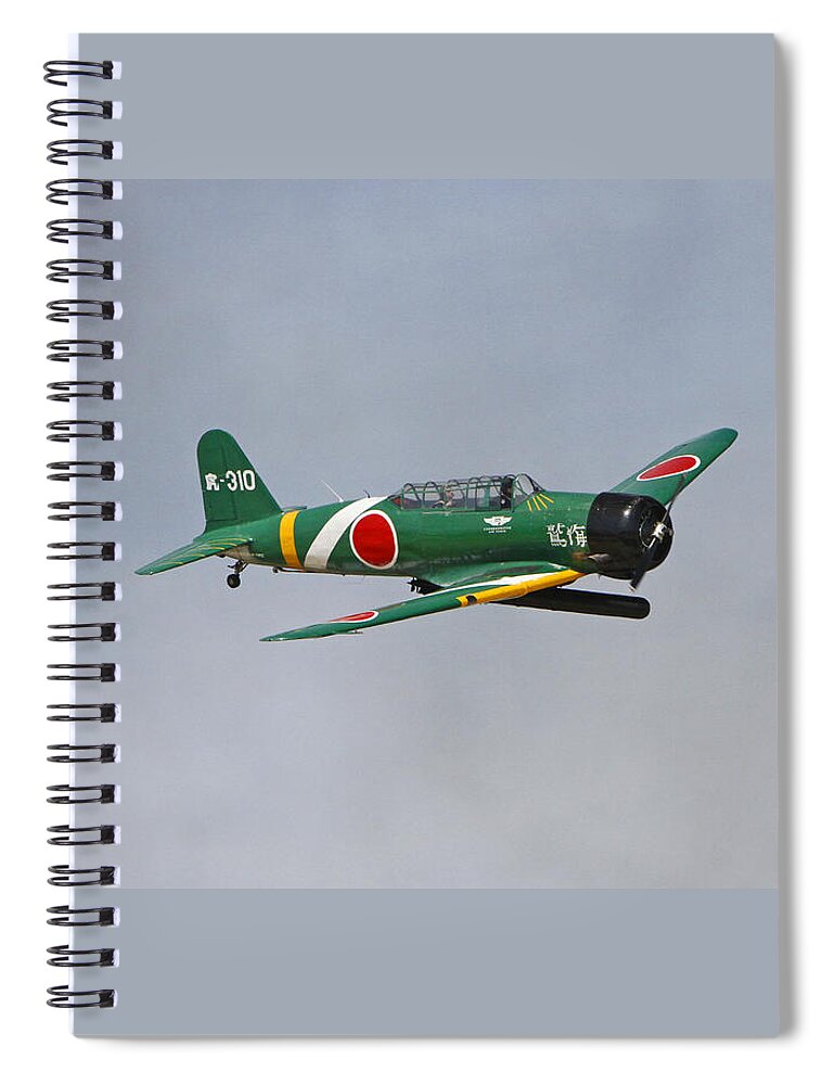 Nakajima B5n Kate Spiral Notebook featuring the photograph Pearl Harbor Memories by Shoal Hollingsworth
