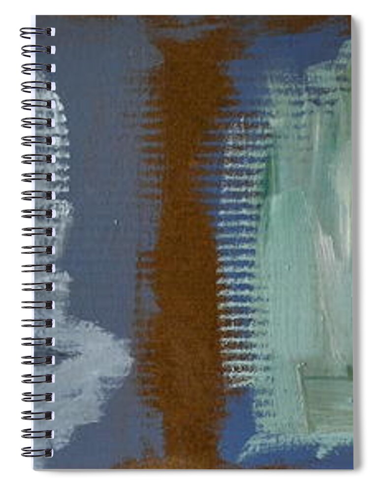 Still Life Spiral Notebook featuring the painting Pears by Ningning Li