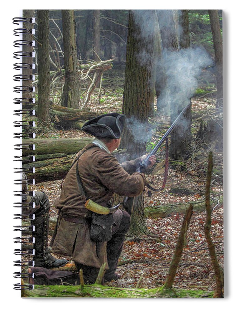 Hunting Tradition Spiral Notebook featuring the digital art Pennsylvania Hunter by Randy Steele