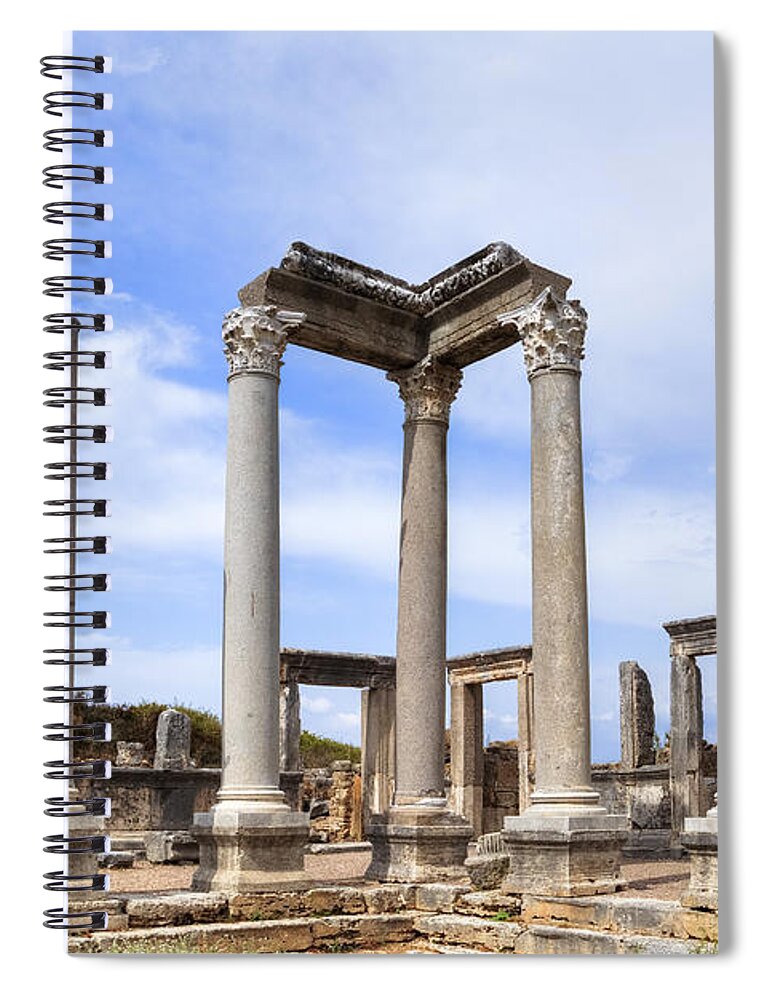 Perge Spiral Notebook featuring the photograph Perge - Turkey by Joana Kruse