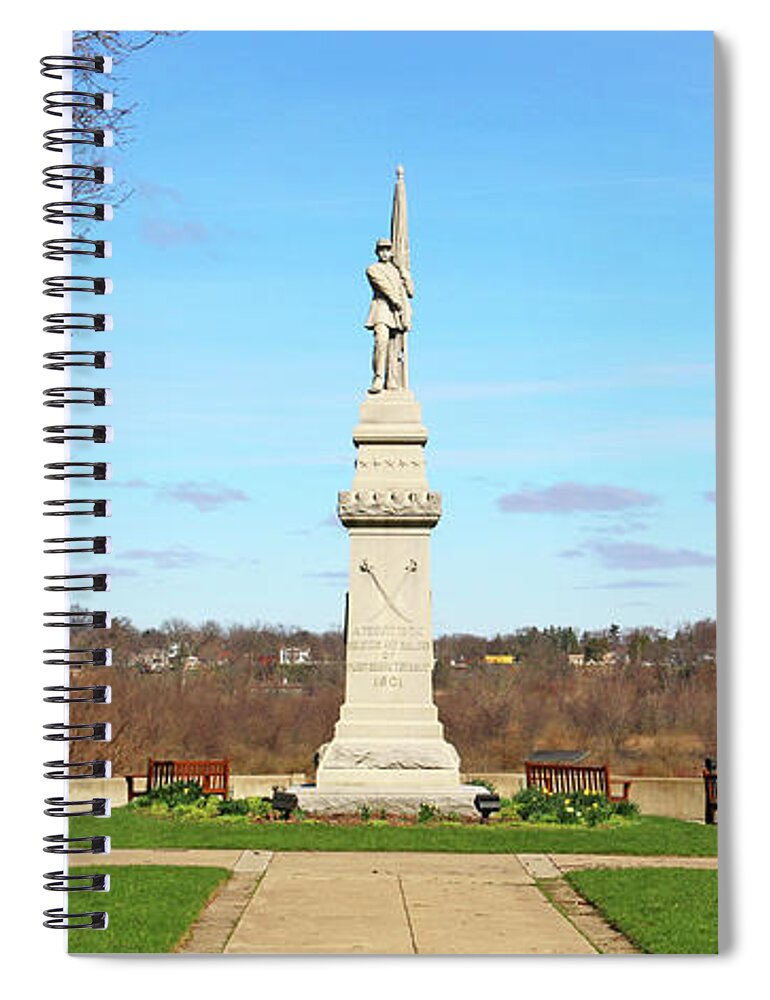 Perrysburg Ohio Spiral Notebook featuring the photograph Perrysburg Hood Park 0033 by Jack Schultz