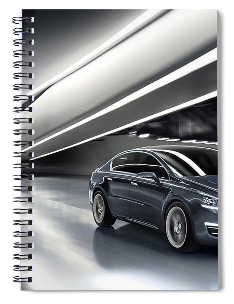 Peugeot Spiral Notebook featuring the photograph Peugeot by Jackie Russo
