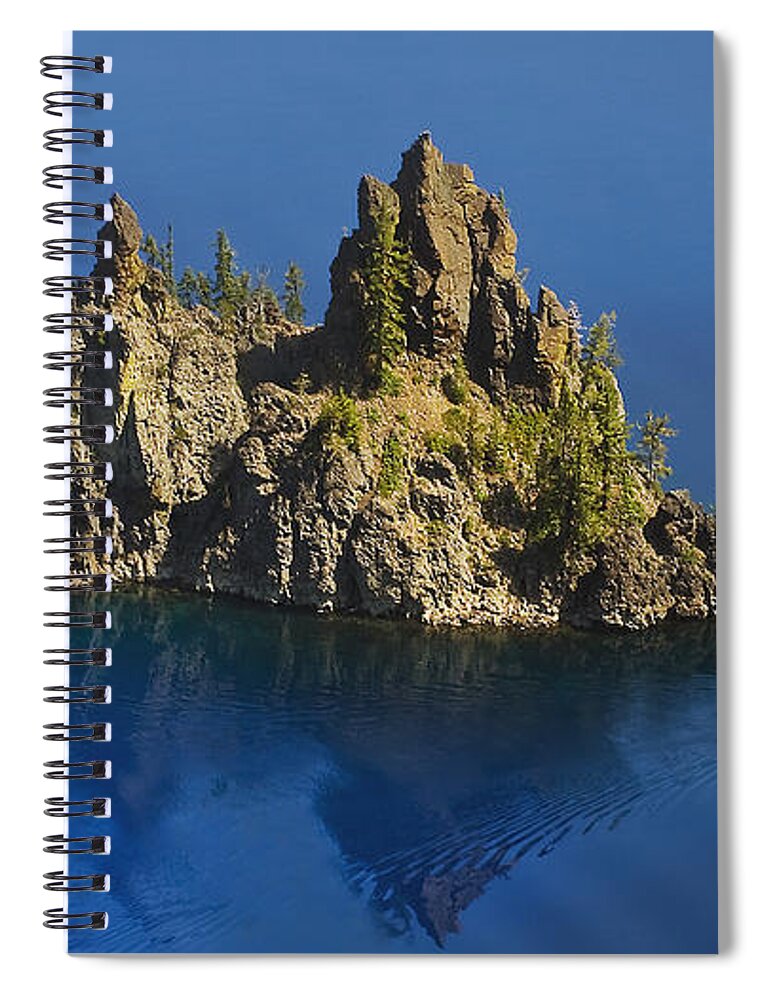 Lake Spiral Notebook featuring the photograph Phantom Tour Boat by John Christopher